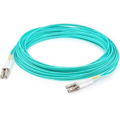 Câble de raccordement en fibre optique duplex LC (mâle) vers LC (mâle) Aqua OM4 AddOn 15 m ADD-LC-LC-15M5OM4