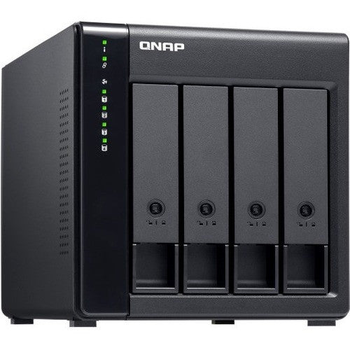 Boîtier de disque dur SATA/600 QNAP TL-D400S - Tour d'interface hôte mini-SAS TL-D400S-US
