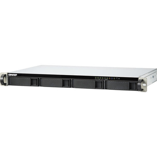NAS QNAP à 4 baies 2,5 GbE à montage en rack de faible profondeur avec emplacements SSD M.2 SATA TS-451DEU-2G-US