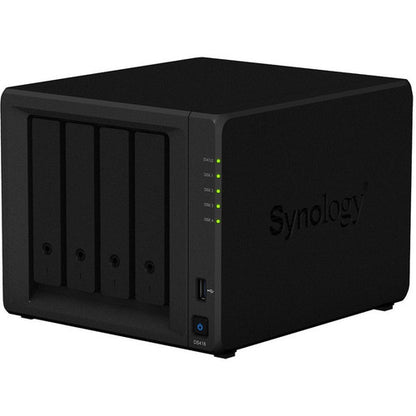 Synology Puissant NAS à 4 baies pour les utilisateurs à domicile et au bureau DS418