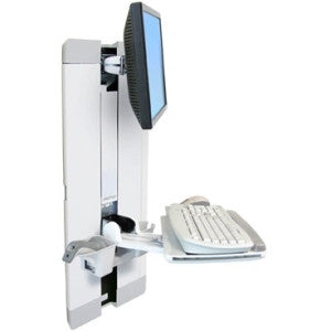 Ergotron StyleView 60-609-216 Support pour écran plat, clavier - Blanc 60-609-216