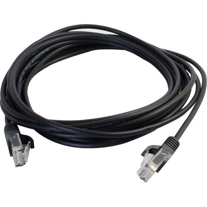 Câble de raccordement réseau fin C2G Cat5e 10 pieds sans accroc non blindé (UTP) - Noir 01065