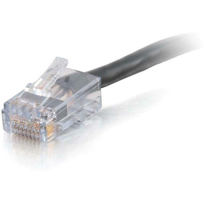 C2G 10 ft Cat6 Non Booted Plenum UTP Unshielded Network Patch Cable - Black 15295