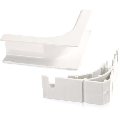 C2G Wiremold Uniduct 2800 Bend Radius Compliant Internal Elbow White 16064
