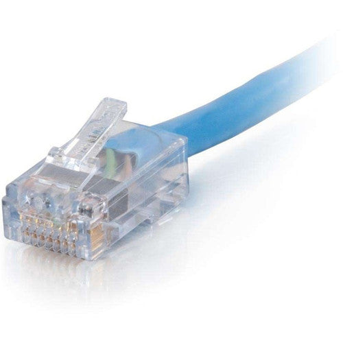 Câble de raccordement réseau UTP non blindé Cat6 non gainé C2G 10 pi - Bleu 15281
