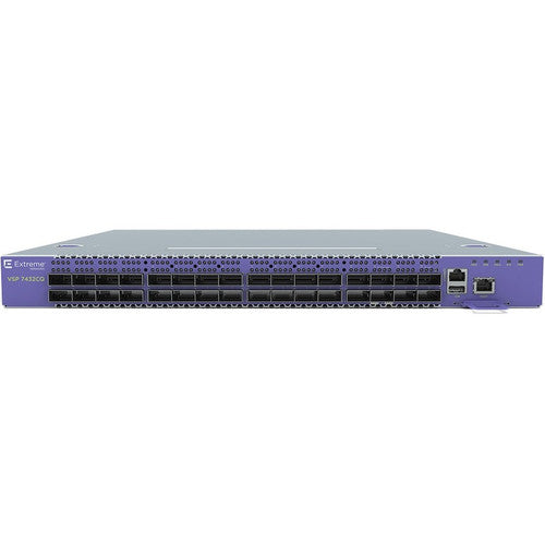 Commutateur de couche 3 ExtremeSwitching VSP 7432CQ-F VSP7400-32C-AC-F de Extreme Networks