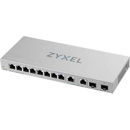 Commutateur multi-Gigabit géré par le Web ZYXEL 12 ports avec 2 ports 2,5G et 2 ports 10G SFP+ XGS1210-12