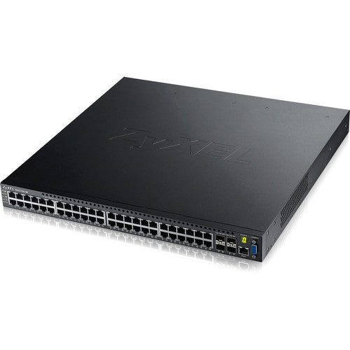 Commutateur ZYXEL GbE L2+ 48 ports avec liaison montante 10 GbE XGS3700-48