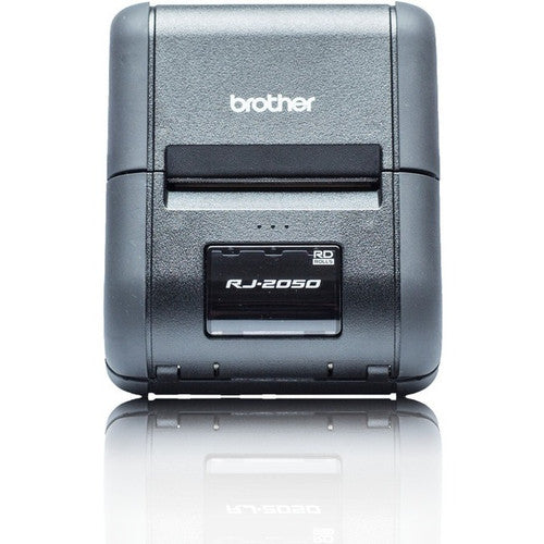 Brother RuggedJet RJ-2050 Direct Thermal Printer - Monochrome - Portable - Receipt Print - USB - Bluetooth - Battery Included RJ2050