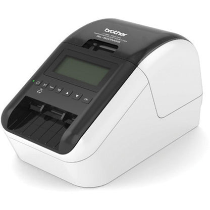 Imprimante thermique directe Brother QL820NWB - Monochrome - Portable - Impression d'étiquettes - Ethernet - USB - Bluetooth QL820NWB