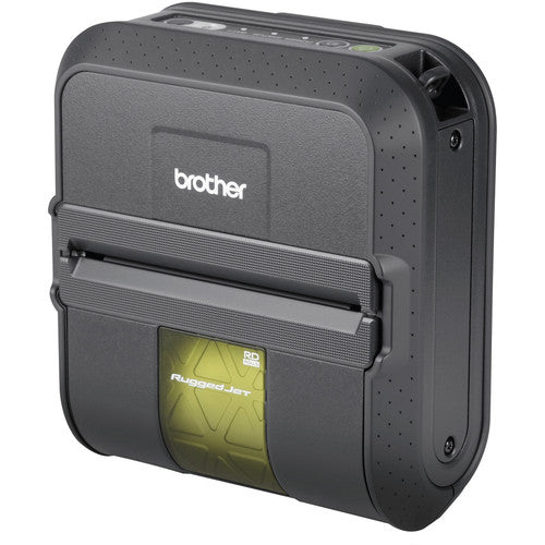 Imprimante thermique directe Brother RuggedJet RJ4030-K - Monochrome - Portable - Impression d'étiquettes - USB - Série - Bluetooth - Batterie incluse RJ4030-K