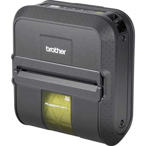 Brother RuggedJet RJ4040 Direct Thermal Printer - Monochrome - Portable - Label Print - USB - Serial RJ4040