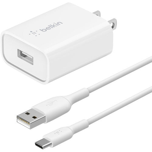Belkin BOOST&uarr;CHARGE  USB-A Wall Charger 18W with Quick Charge 3.0 WCA001DQWH