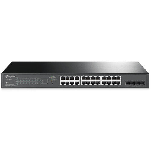 Commutateur intelligent Gigabit JetStream 28 ports TP-Link avec PoE+ 24 ports TL-SG2428P