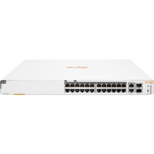 Commutateur Aruba Instant On 1960 24G 20p Classe 4 4p Classe 6 PoE 2XGT 2SFP+ 370W JL807A#ABA