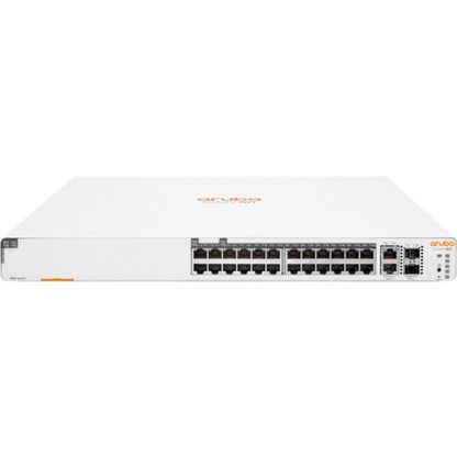 Commutateur Aruba Instant On 1960 24G 20p Classe 4 4p Classe 6 PoE 2XGT 2SFP+ 370W JL807A#ABA