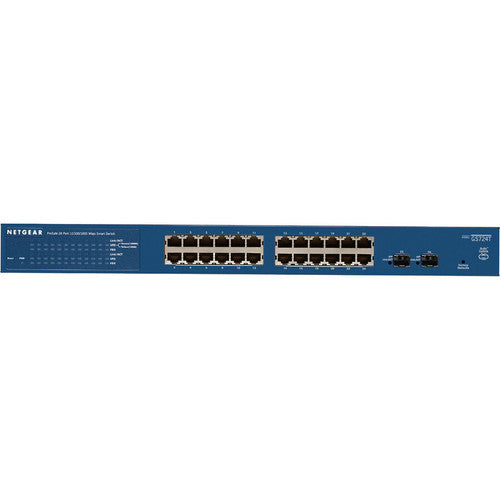 Commutateur intelligent Gigabit NETGEAR 24 ports, GS724Tv4 GS724T-400NAS