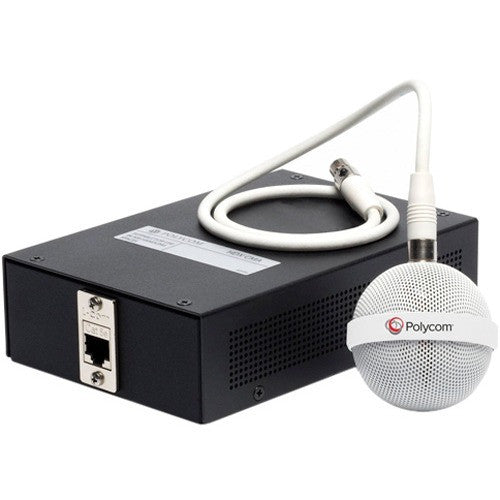 Poly 2200-23810-002 Wired Microphone - White 2200-23810-002