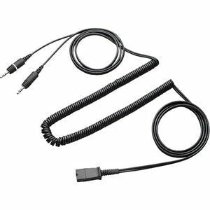 Câble adaptateur pour casque Plantronics vers cartes son PC 28959-01