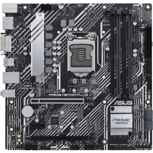 Carte mère de bureau Asus Prime H570M-PLUS/CSM - Chipset Intel - Socket LGA-1200 - Mémoire Intel Optane compatible - Micro ATX PRIME H570M-PLUS/CSM