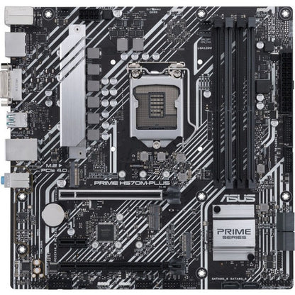 Carte mère de bureau Asus Prime H570M-PLUS/CSM - Chipset Intel - Socket LGA-1200 - Mémoire Intel Optane compatible - Micro ATX PRIME H570M-PLUS/CSM