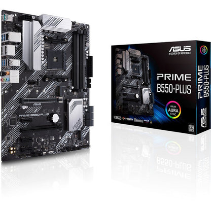 Carte mère de bureau Asus Prime B550-PLUS - Chipset AMD - Socket AM4 - ATX PRIME B550-PLUS