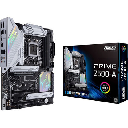Carte mère de bureau Asus Prime Z590-A - Chipset Intel - Socket LGA-1200 - Mémoire Intel Optane compatible - ATX PRIME Z590-A