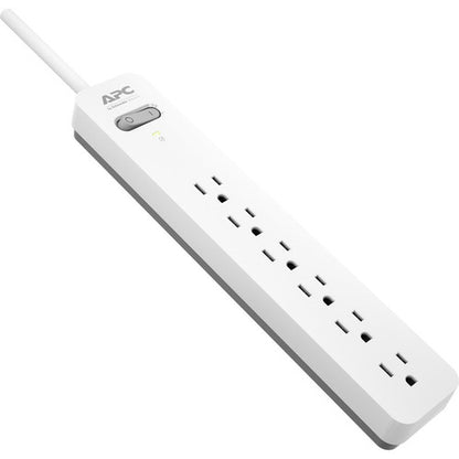 APC by Schneider Electric Essential SurgeArrest 6 prises 6 pieds cordon 120 V, blanc et gris PE66WG