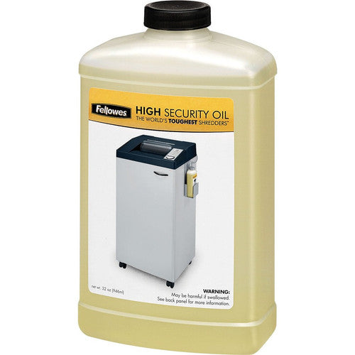 Huile pour déchiqueteur haute sécurité Fellowes Powershred® - Bouteille de 32 oz 3505801