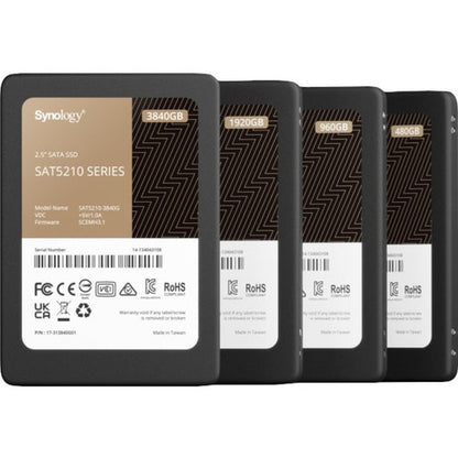 Disque SSD Synology SAT5210 SAT5210-1920G 1,92 To - 2,5" interne - SATA (SATA/600) SAT5210-1920G