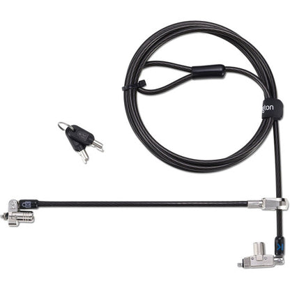 Câble de sécurité Kensington Slim N17 2.0 à double tête pour ordinateur portable pour emplacements en forme de coin K60508WW