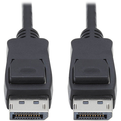 Câble DisplayPort 1.4 Tripp Lite avec connecteurs à verrouillage, 8K, M/M, noir, 6 pi. P580-006-V4