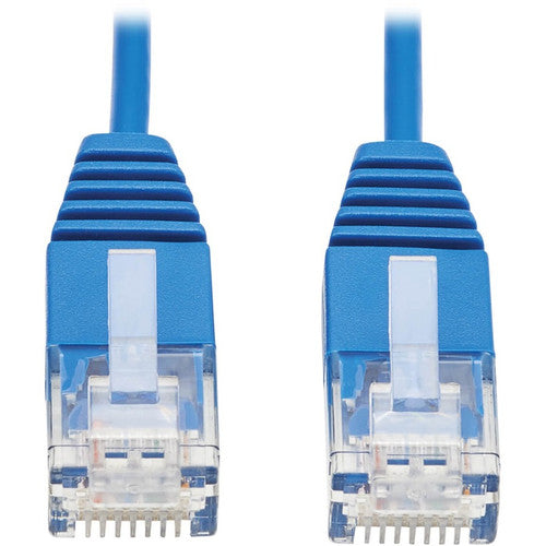 Câble Ethernet ultra-mince Cat6 (RJ45 M/M) Tripp Lite N200-UR05-BL, bleu, 1,5 m N200-UR05-BL