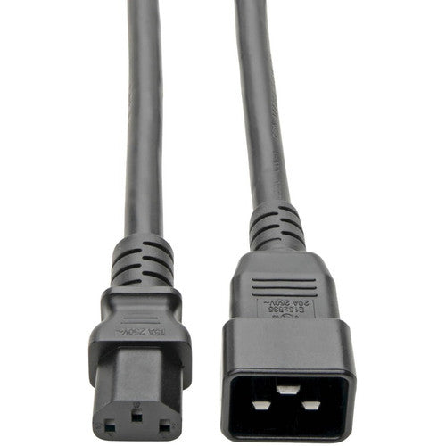 Câble d'alimentation PDU Tripp Lite 7 pieds C13 à C20 robuste 15 A 12 AWG 7' P032-007