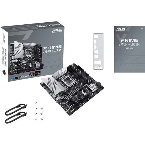 Carte mère de bureau de jeu Asus Prime Z790M-PLUSD4 - Chipset Intel Z790 - Socket LGA-1700 - Micro ATX PRIMEZ790M-PLUSD4
