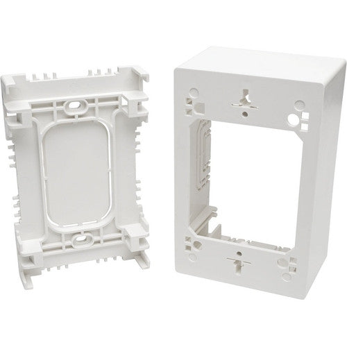 Boîte de jonction simple à montage en surface Tripp Lite, blanche N080-SMB1-WH