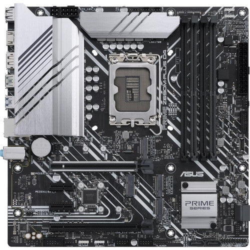 Carte mère de bureau Asus Prime Z690M-PLUS D4 - Chipset Intel Z690 - Socket LGA-1700 - Mémoire Intel Optane compatible - Micro ATX PRIME Z690M-PLUS D4