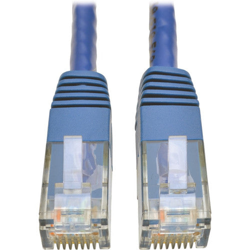 Câble de raccordement moulé Gigabit Cat6 Tripp Lite (RJ45 M/M), bleu, 6 pi N200-006-BL