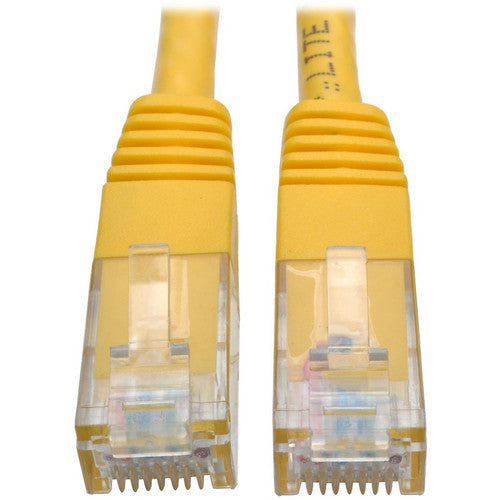 Câble de raccordement moulé Gigabit Cat6 Tripp Lite (RJ45 M/M), jaune, 2 pi N200-002-YW