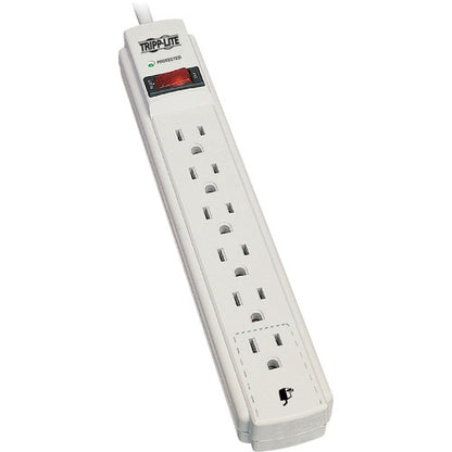 Tripp Lite 6 prises, cordon de 8 pieds, multiprise de 990 joules, prise plate - Protect It! Parasurtenseur TLP608