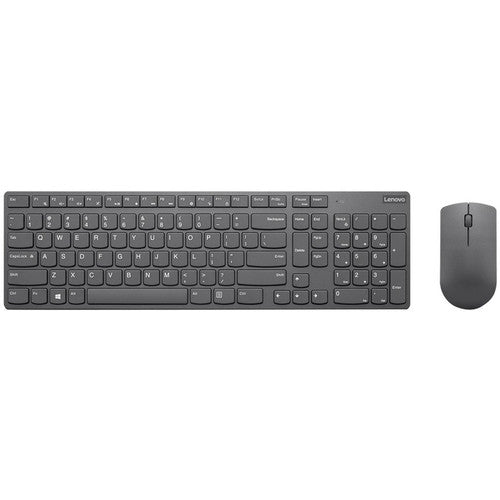 Ensemble clavier et souris sans fil ultra-fin professionnel Lenovo - Anglais américain 4X30T25785
