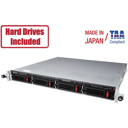 Disques durs NAS en rack Buffalo TeraStation 6400RN 16 To inclus + Snapshot TS6400RN1604