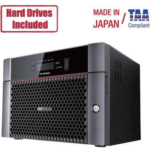 Disques durs NAS Buffalo TeraStation 5810DN Desktop 32 To (4 x 8 To) inclus TS5810DN3204