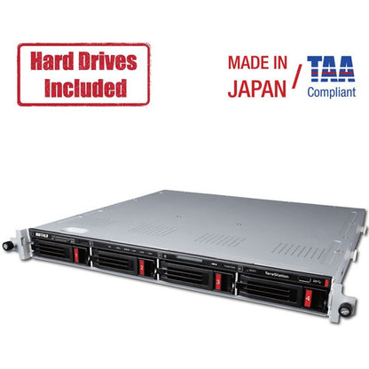 Disques durs NAS Buffalo TeraStation 5410RN 32 To montés en rack inclus TS5410RN3204