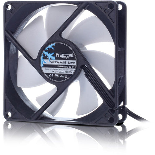 Ventilateur Fractal Design Silent Series R3 92 mm FD-FAN-SSR3-92-WT