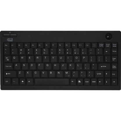 Mini-clavier trackball sans fil Adesso WKB-3100UB