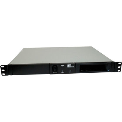 Boîtier de disque dur CRU RAX RAX215DC-3QJ - FireWire/i.LINK 800, USB 3.0, interface hôte eSATA - Montable en rack 1U - Noir 40610-3199-0001