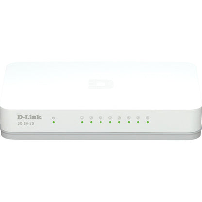 D-Link 8-Port Unmanaged Gigabit Switch GO-SW-8G