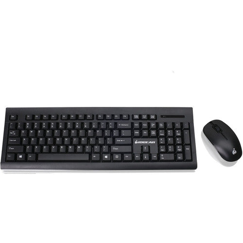 Ensemble clavier et souris sans fil longue portée IOGEAR GKM552RB