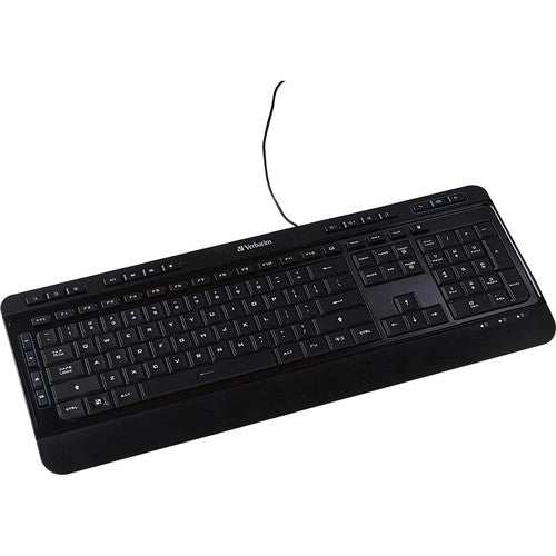 Clavier filaire éclairé Verbatim 99789